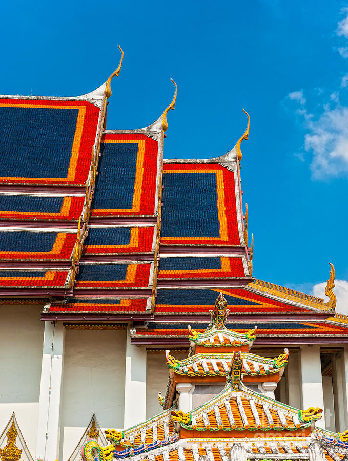  Wat Phra Kaew - Bangkok Photograph by Luciano Mortula