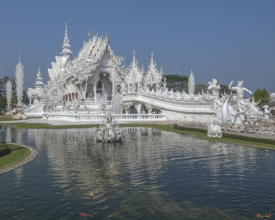  Wat Rong Khun Ubosot DTHCR0001 Photograph by Gerry Gantt