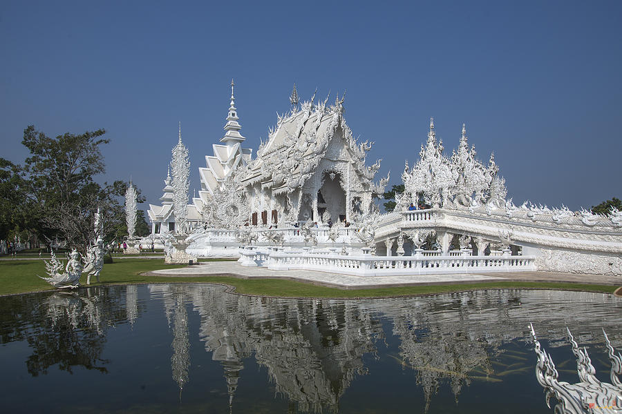  Wat Rong Khun Ubosot DTHCR0002 Photograph by Gerry Gantt