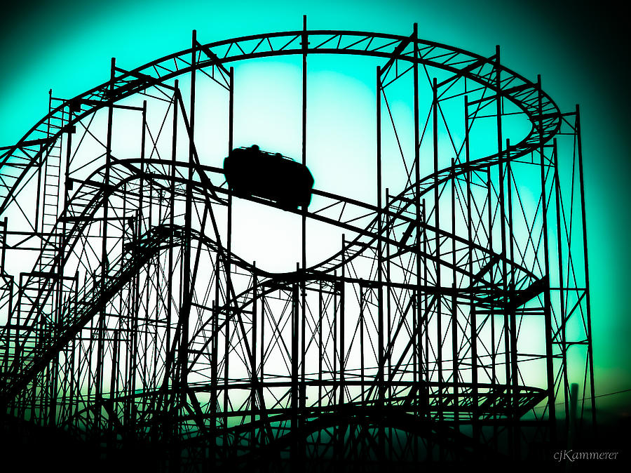  Wild Cat Roller Coaster  Photograph by Colleen Kammerer