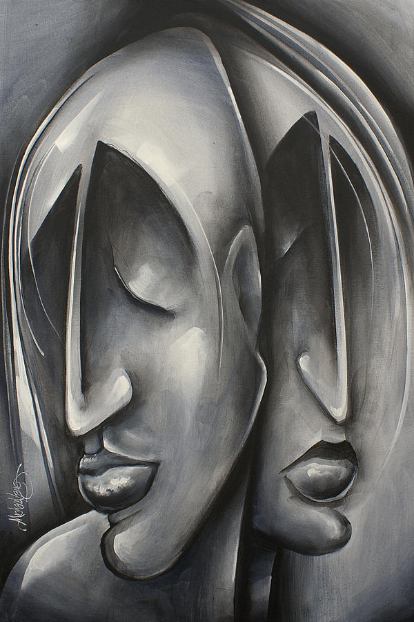  Without a Sound Painting by Michael Lang