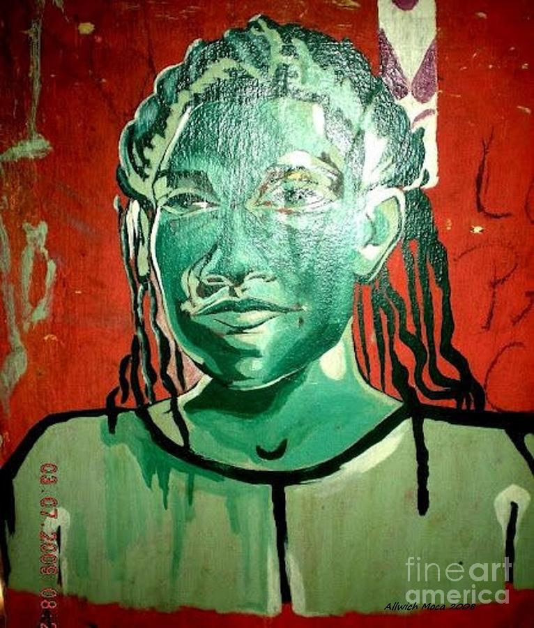 Woman Digital Art by Pwavarts T-Rasta Woman Digital Art by Pwavarts T-Rasta
