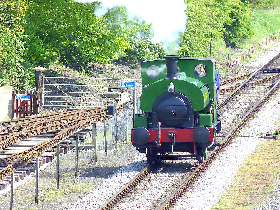 0-4-0ST No.1742 Millom Steam Engine at Buckinghamshire Railway Photograph by Gordon James