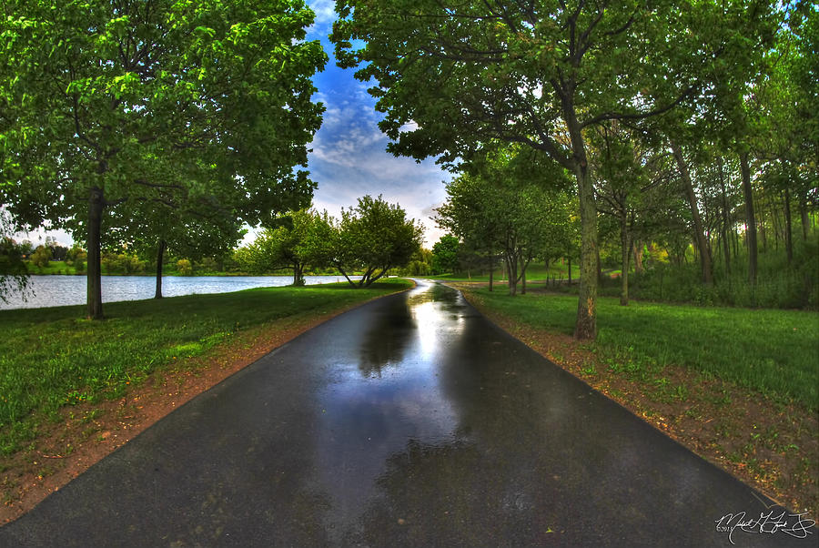 001 After the Rain at Hoyt Lake Photograph by Michael Frank Jr Fine
