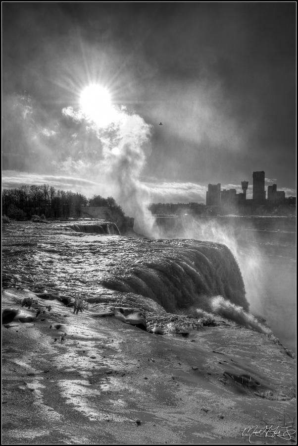 Buffalo Photograph - 0012A Niagara Falls Winter WonderLand Series by Michael Frank Jr