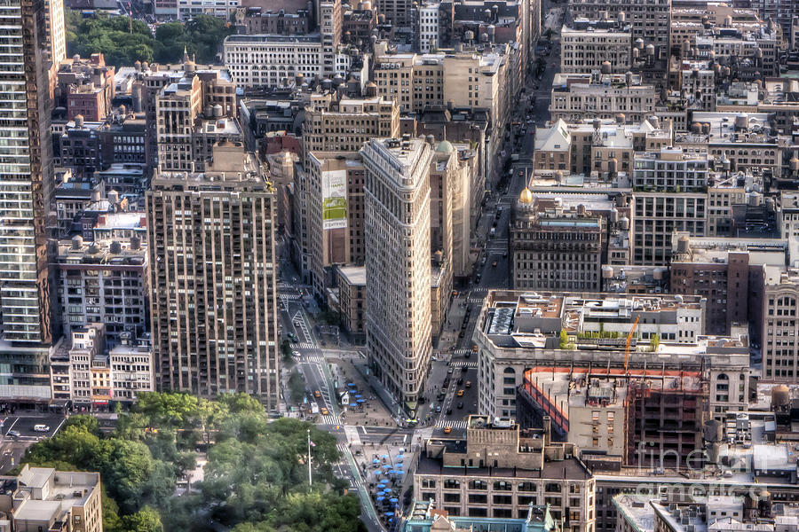 0013 Flat Iron Building New York City Photograph by Steve Sturgill