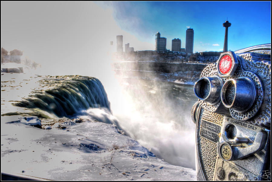 0014 Niagara Falls Winter WonderLand Series Photograph by Michael Frank Jr