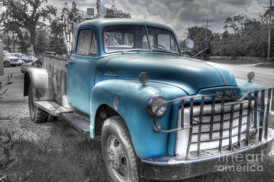 0043 Old Blue Photograph by Steve Sturgill