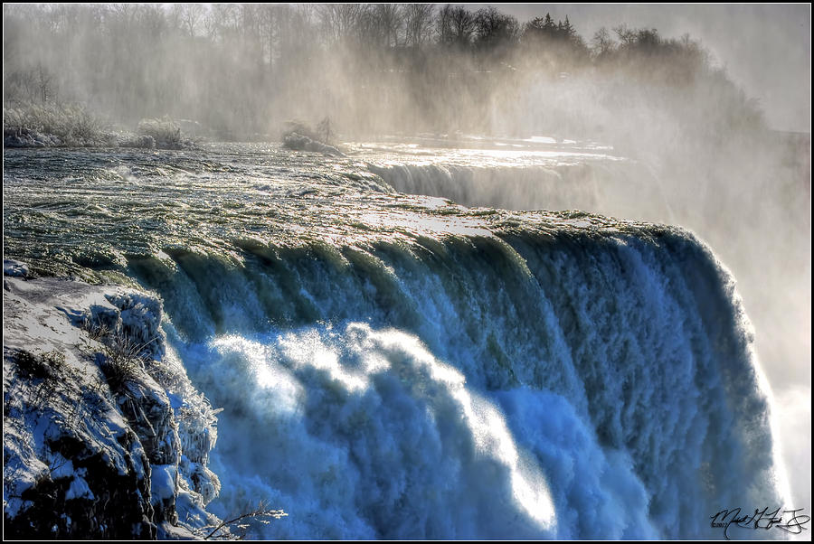 005 Niagara Falls Winter WonderLand Series Photograph by Michael Frank Jr