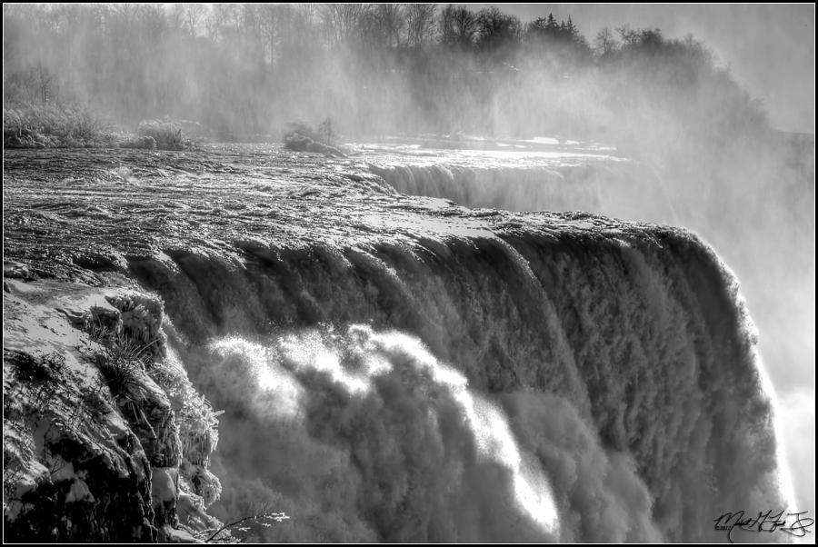 Buffalo Photograph - 005A Niagara Falls Winter WonderLand Series by Michael Frank Jr