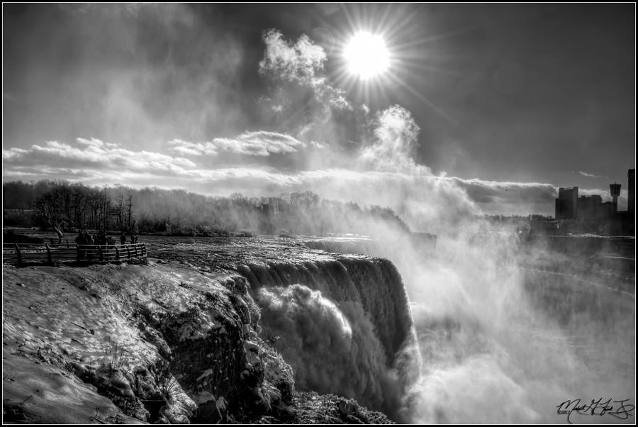 Buffalo Photograph - 006A Niagara Falls Winter WonderLand Series by Michael Frank Jr