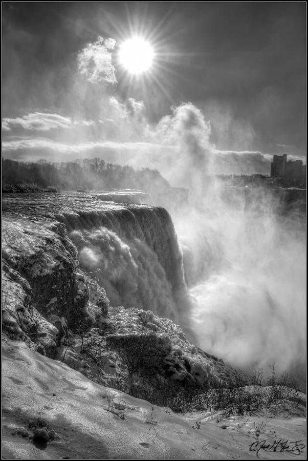 007A Niagara Falls Winter WonderLand Series Photograph by Michael Frank Jr