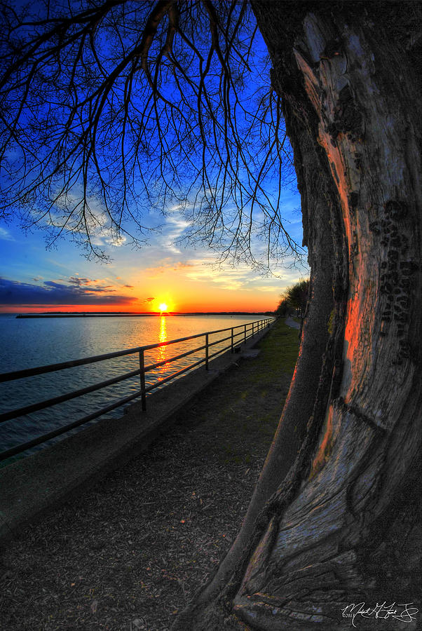 008 Sunset at Lasalle Park Series Photograph by Michael Frank Jr