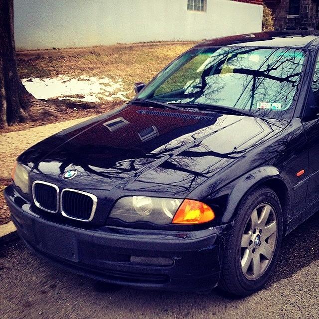 Downpayment Photograph - 01 Bmw 325i For Sale. Text For Details by Justin Romeo Dahl