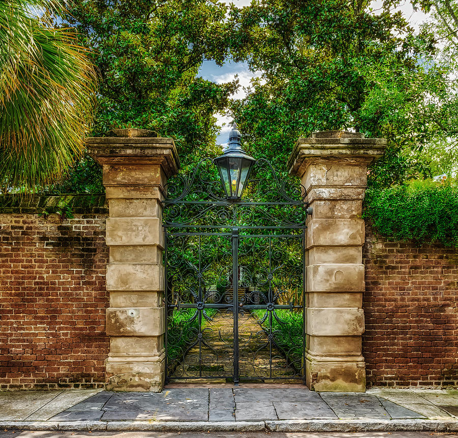 Sword Gate in Charleston Photograph by Frank J Benz