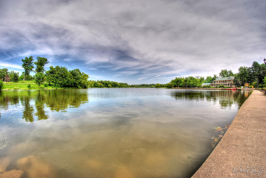 02 Reflecting at Hoyt Lake Series Photograph by Michael Frank Jr Fine