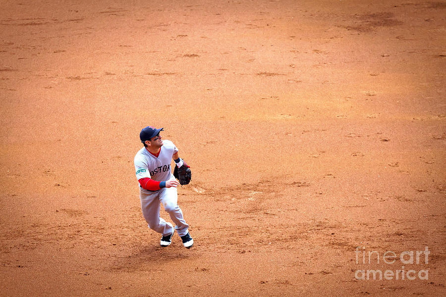 Baseball Photograph - 0233 Pop Fly by Steve Sturgill