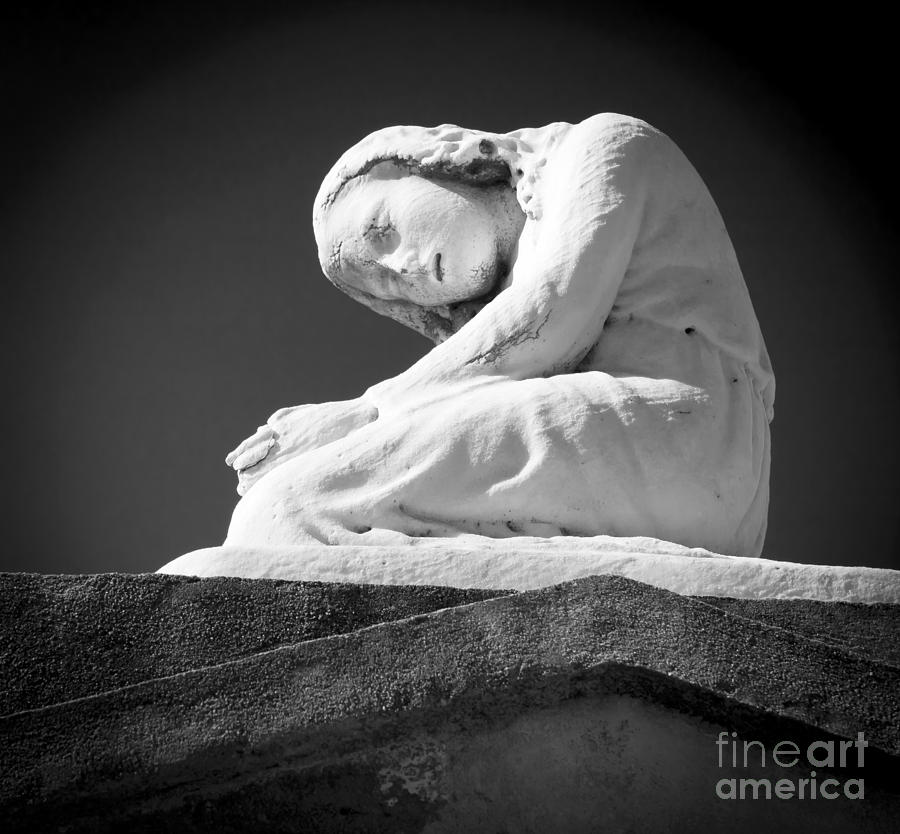 0258 Praying Girl - New Orleans Photograph by Steve Sturgill
