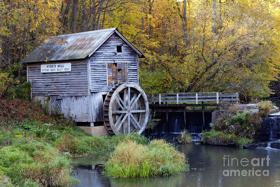 0290 Hydes Mill Wisconsin Photograph by Steve Sturgill