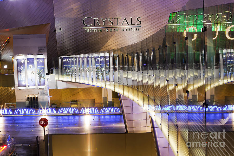 0427 The Shops at Crystals - Las Vegas Photograph by Steve Sturgill