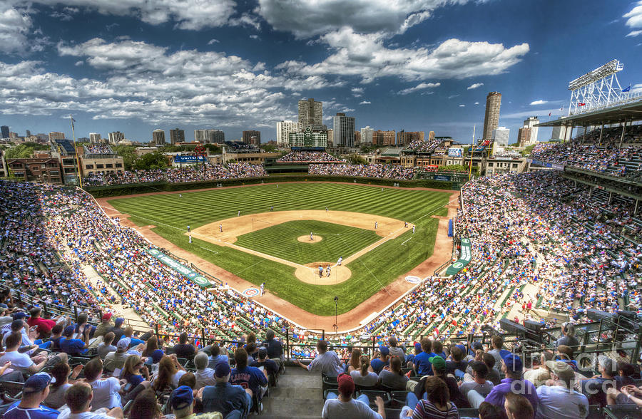 0443 Wrigley Field Chicago  Photograph by Steve Sturgill
