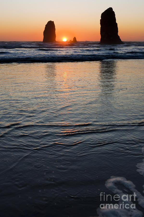 0517 Cannon Beach Sunset Photograph by Steve Sturgill