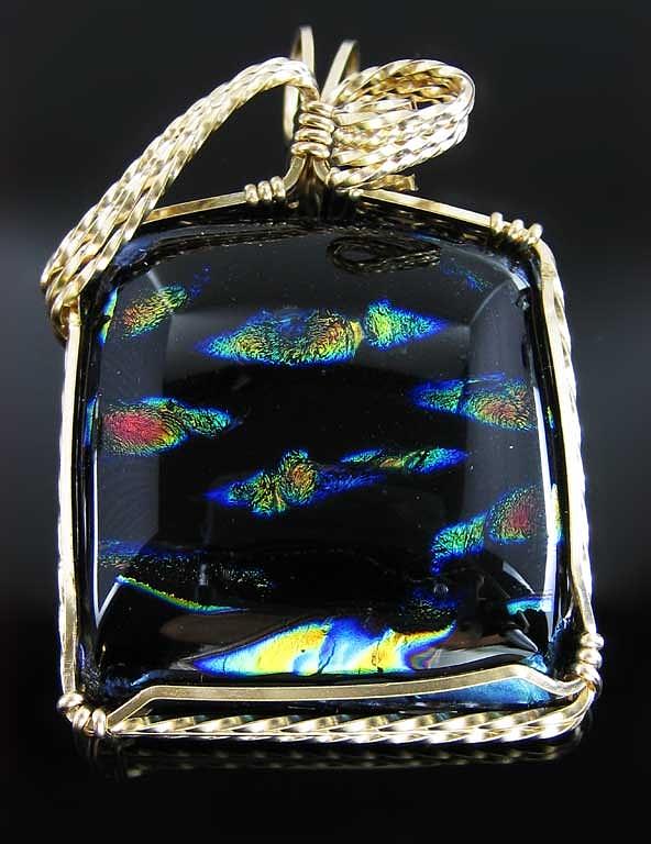 Fish Jewelry - 0608 Night Dive by Dianne Brooks