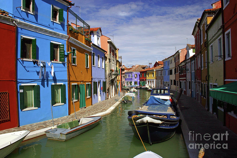 0623 Burano Italy Photograph by Steve Sturgill