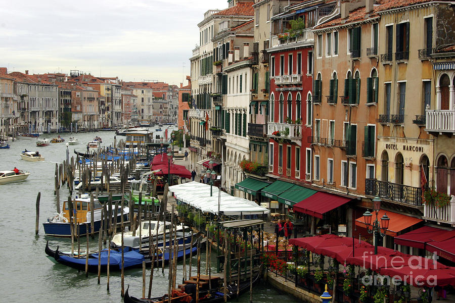 0632 Grande Canal Venice Italy Photograph by Steve Sturgill
