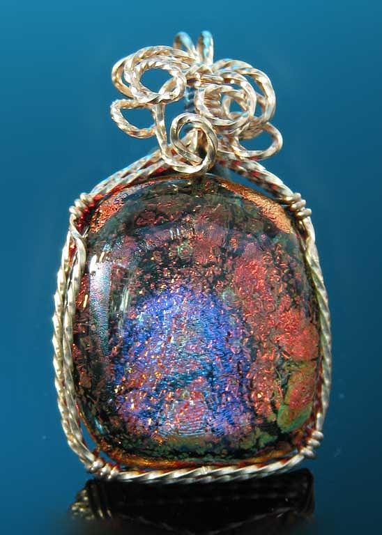 0671 Aura in the Campfire Jewelry by Dianne Brooks