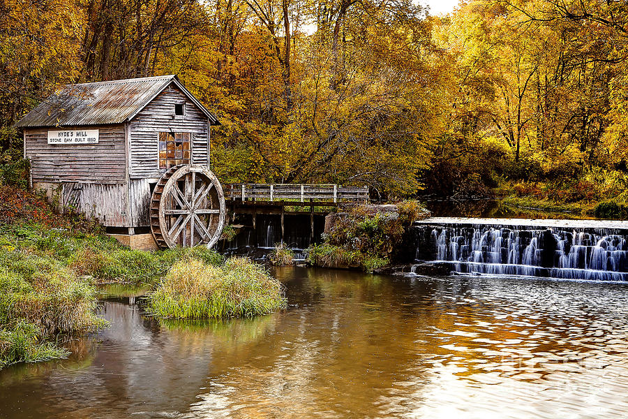 0722 Hydes Mill Photograph by Steve Sturgill