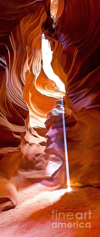 0737 Upper Antelope Canyon - Arizona Photograph by Steve Sturgill