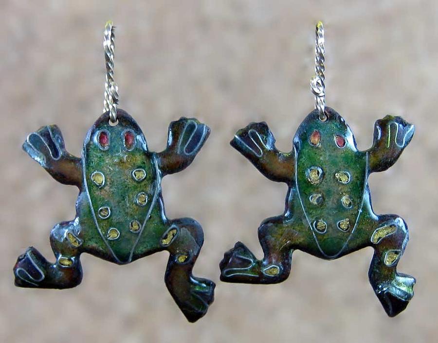 0808 Froggie Duo Jewelry by Dianne Brooks