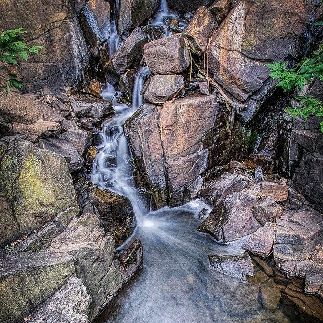Waterfall Photograph - (08/15/2014) -henry Hudson Dr, Fort #08152014 by Marc Leonard