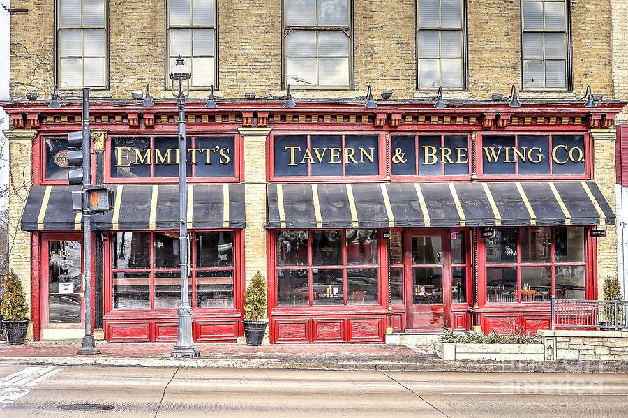 Chicago Photograph - 0875 Emmetts Tavern and Brewing Company by Steve Sturgill