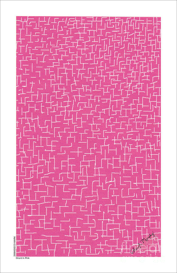 089 Orient In Pink Digital Art by Cheryl Turner