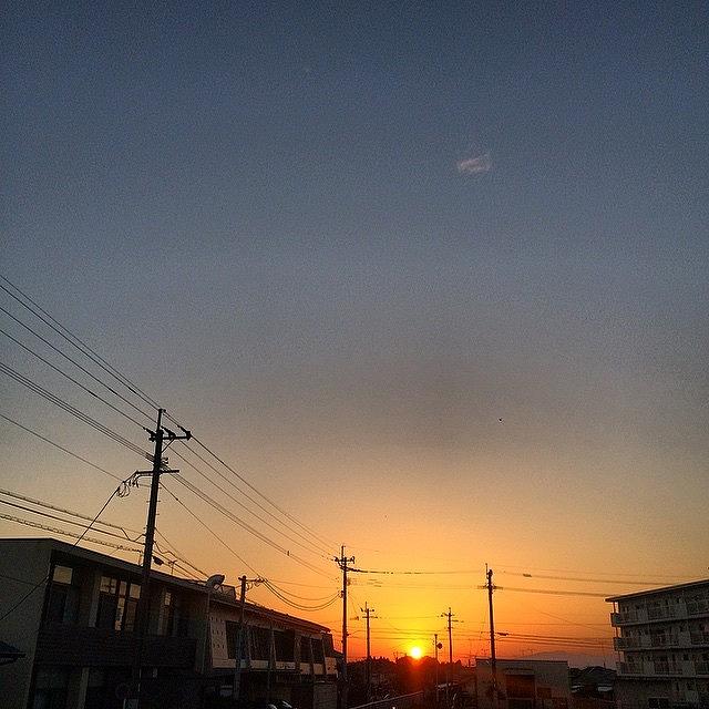 Sunset Photograph - #今空 #イマソラ #空 #sky #夕陽 #1 by Nozomi Setoguchi