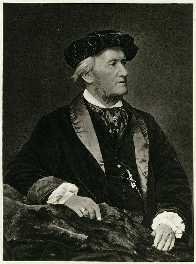 Richard Wagner (1813 - 1883) German Drawing by Mary Evans Picture ...