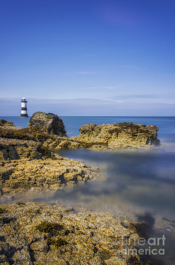 Summer Photograph -  Trwyn Du Lighthouse #1 by Ian Mitchell