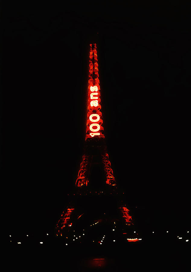 100th Anniversary of the Eiffel Tower Digital Art by Kara  Stewart