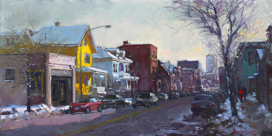 Buffalo Painting - 149 Elmwood Ave SAVOY #2 by Ylli Haruni