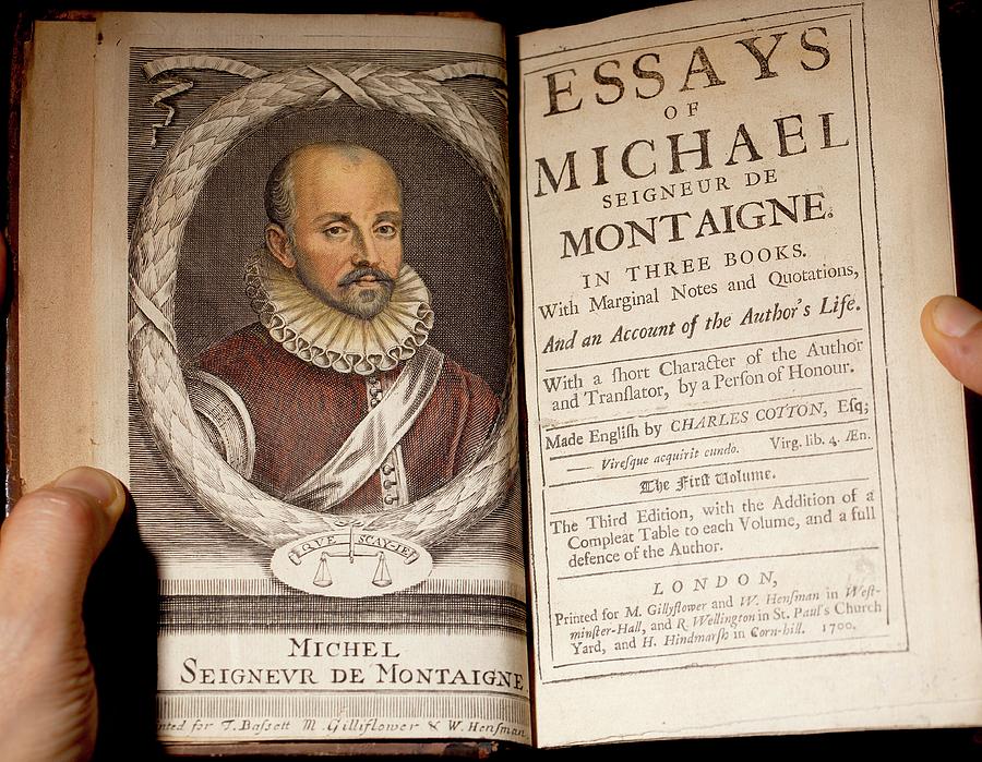 michel de montaigne essays in french