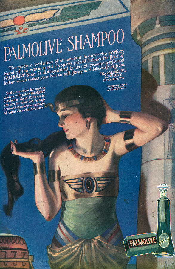 Usa Drawing - 1910s Usa Palmolive Magazine Advert by The Advertising Archives