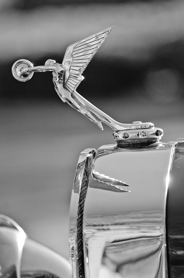 1927 Isotta-Fraschini Tipo 8A Boat-Tail Tourer Hood Ornament Photograph by Jill Reger
