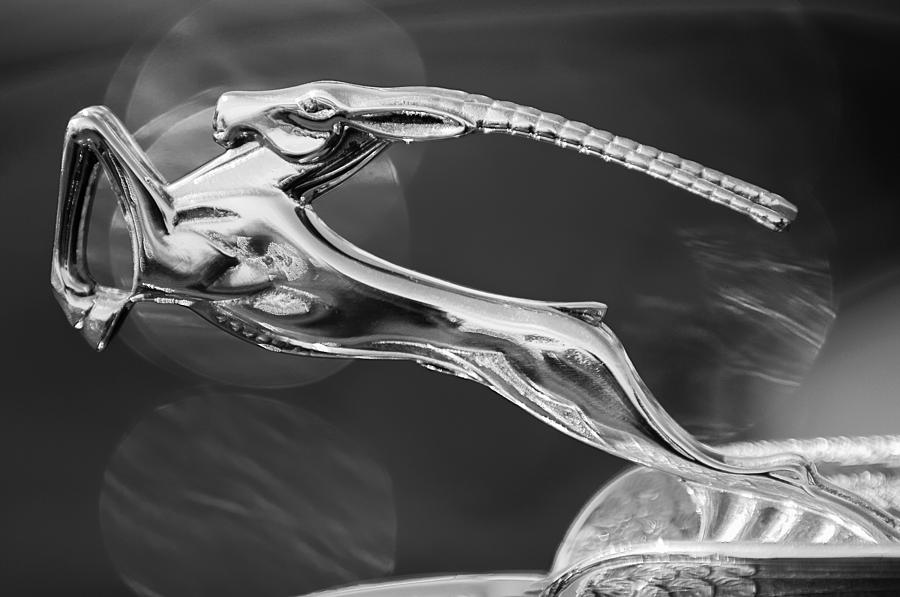 1932 Chrysler CH Imperial Cabriolet Hood Ornament Photograph by Jill Reger