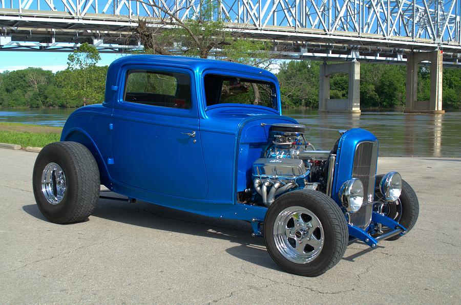 1932 Ford 3 Window Coupe Hot Rod Photograph by Tim McCullough