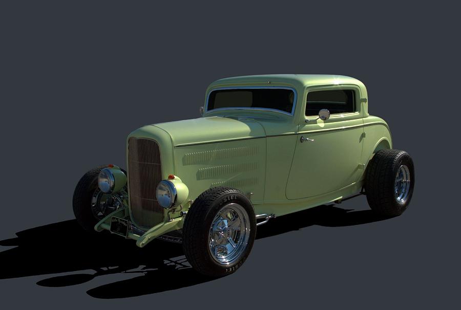 1932 Ford Coupe Hot Rod Photograph by Tim McCullough