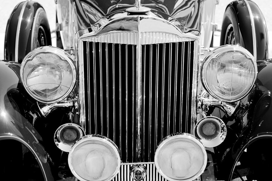 1933 Packard 12 Convertible Coupe Classic Car Photograph by Jill Reger