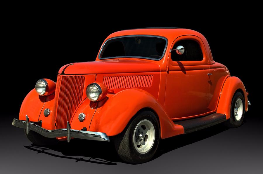 1936 Ford Coupe Hot Rod Photograph by Tim McCullough