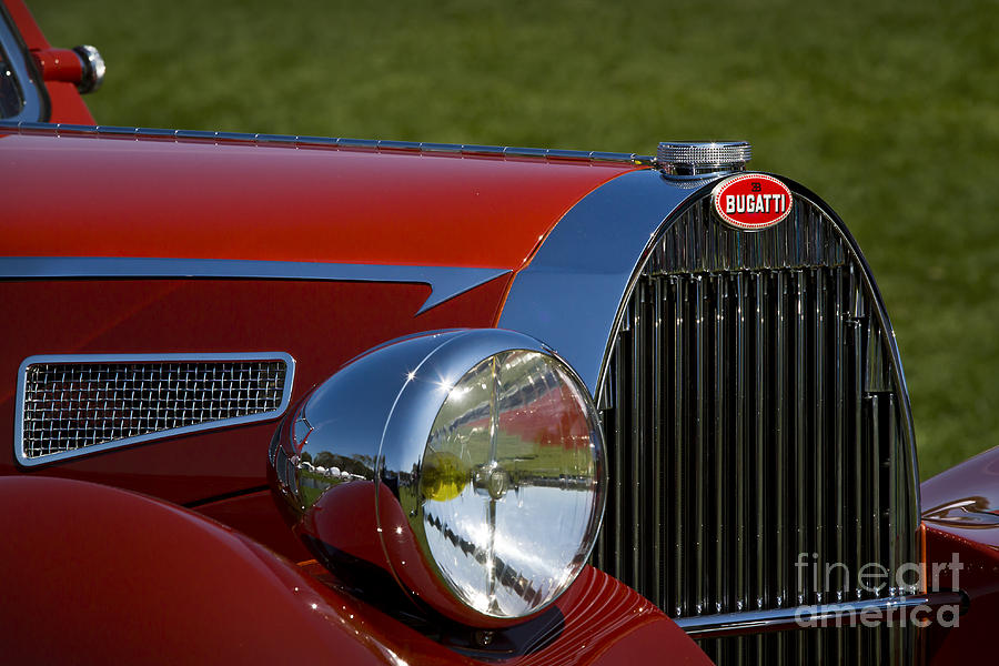 1937 Bugatti Photograph by Dennis Hedberg